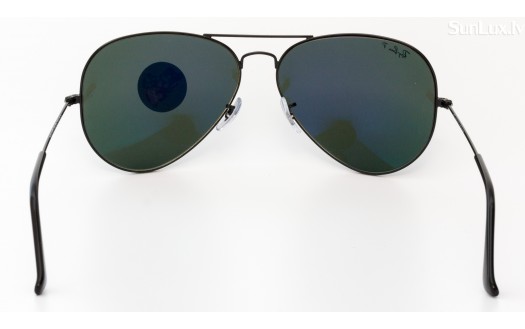 Ray-Ban Aviator Large Metal Polarised (RB3025 002/58 62mm) saules brilles